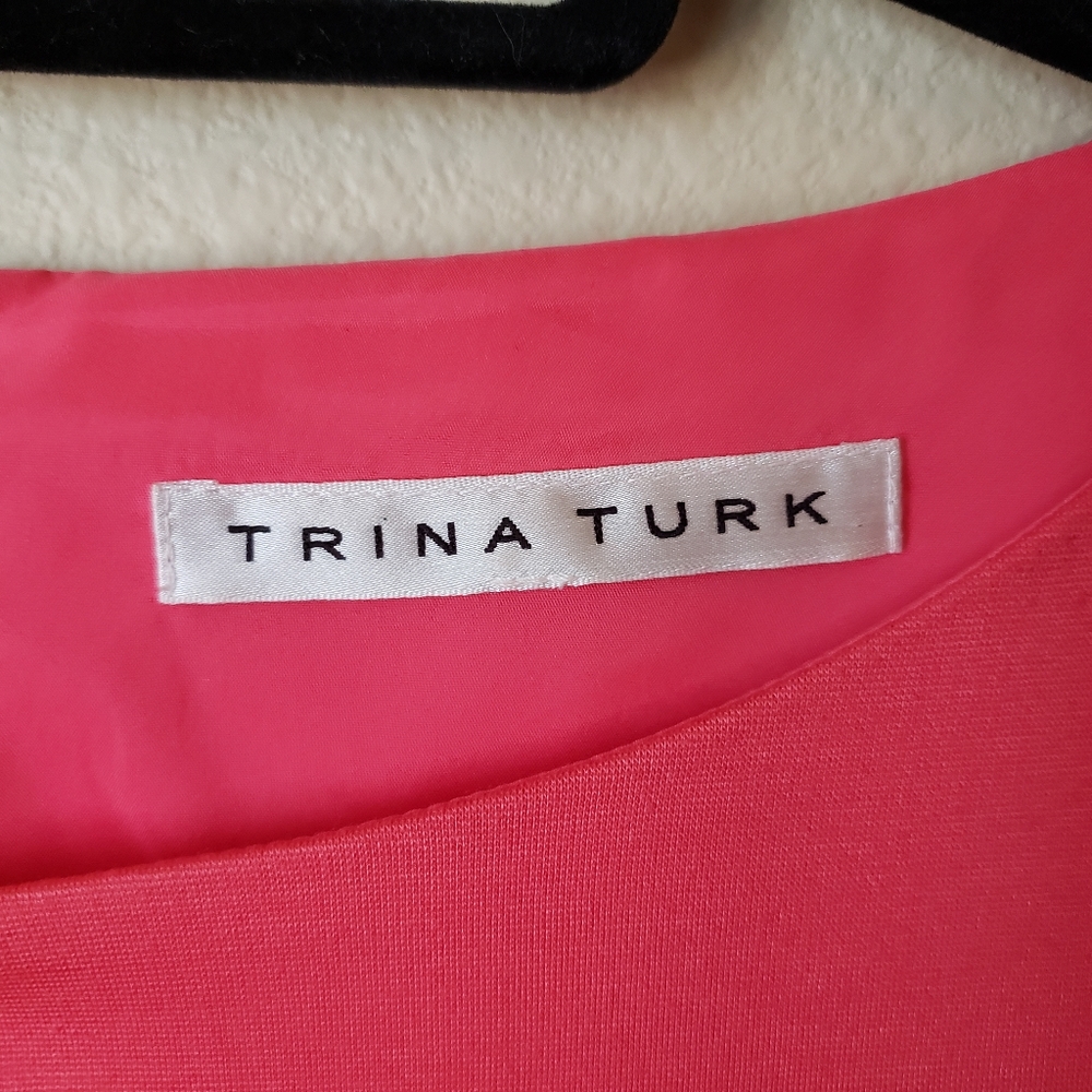 Trina Turk Coral Dress - Picture 4 of 9